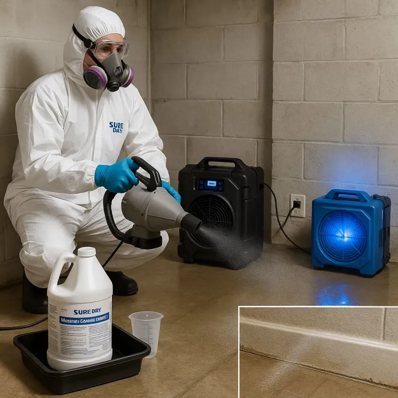 Sanitization and Odor Removal process in Edmonton, KY