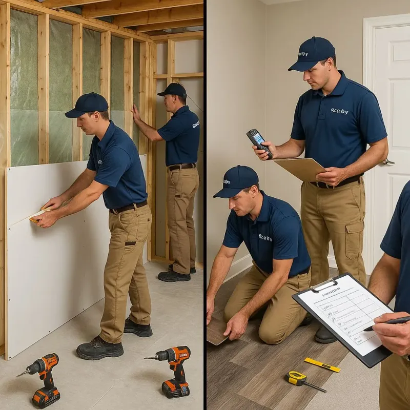 Repairs and Reconstruction process in Edmonton, KY