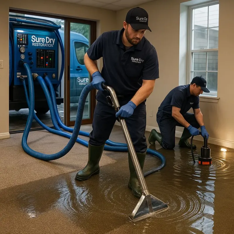 Water Extraction and Removal process in Edmonton, KY
